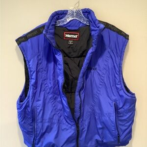 Marmot Royal Blue Sleeveless Insulted Jacket XL
